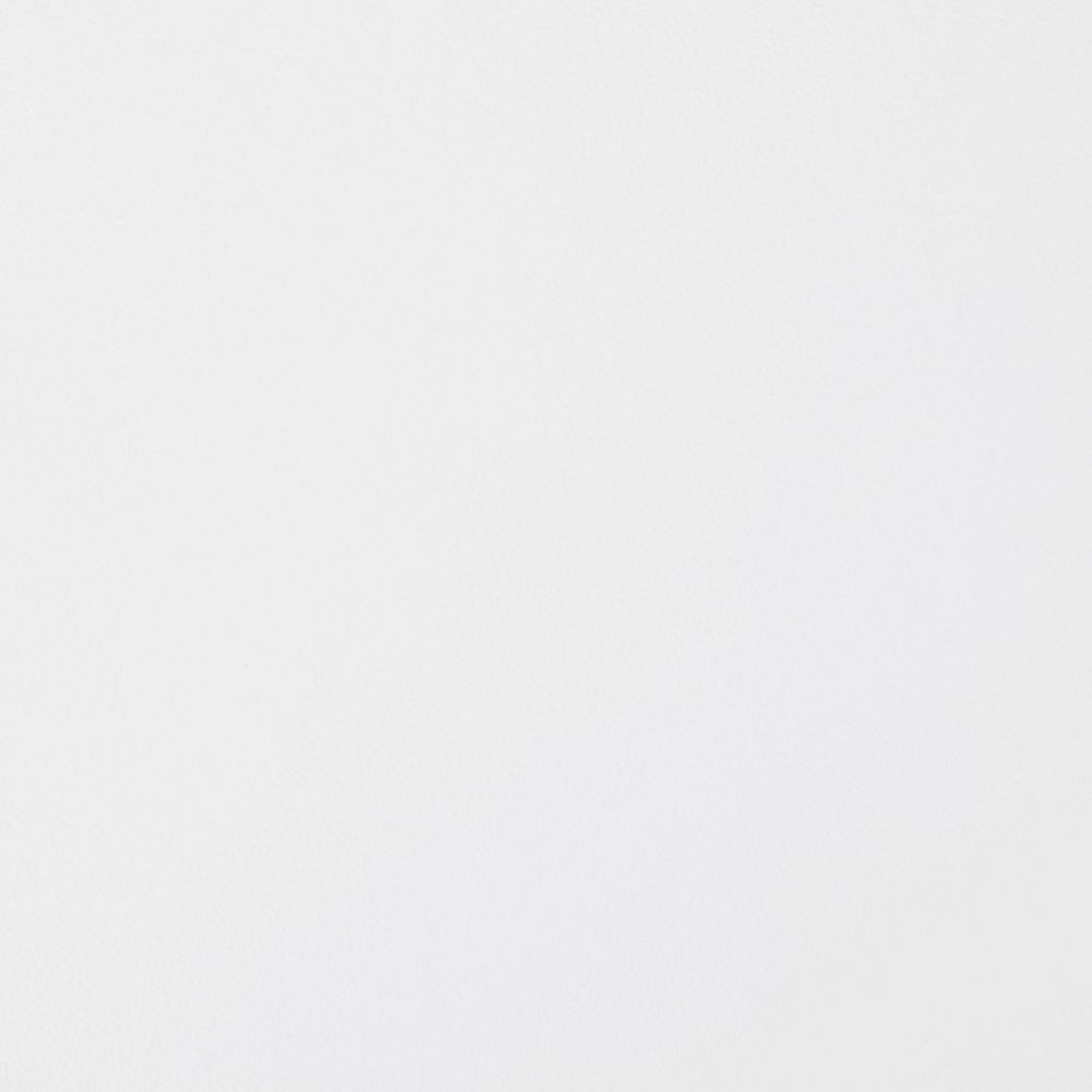 White Leather Modular U Shaped Eight Piece Corner Sectional With Console