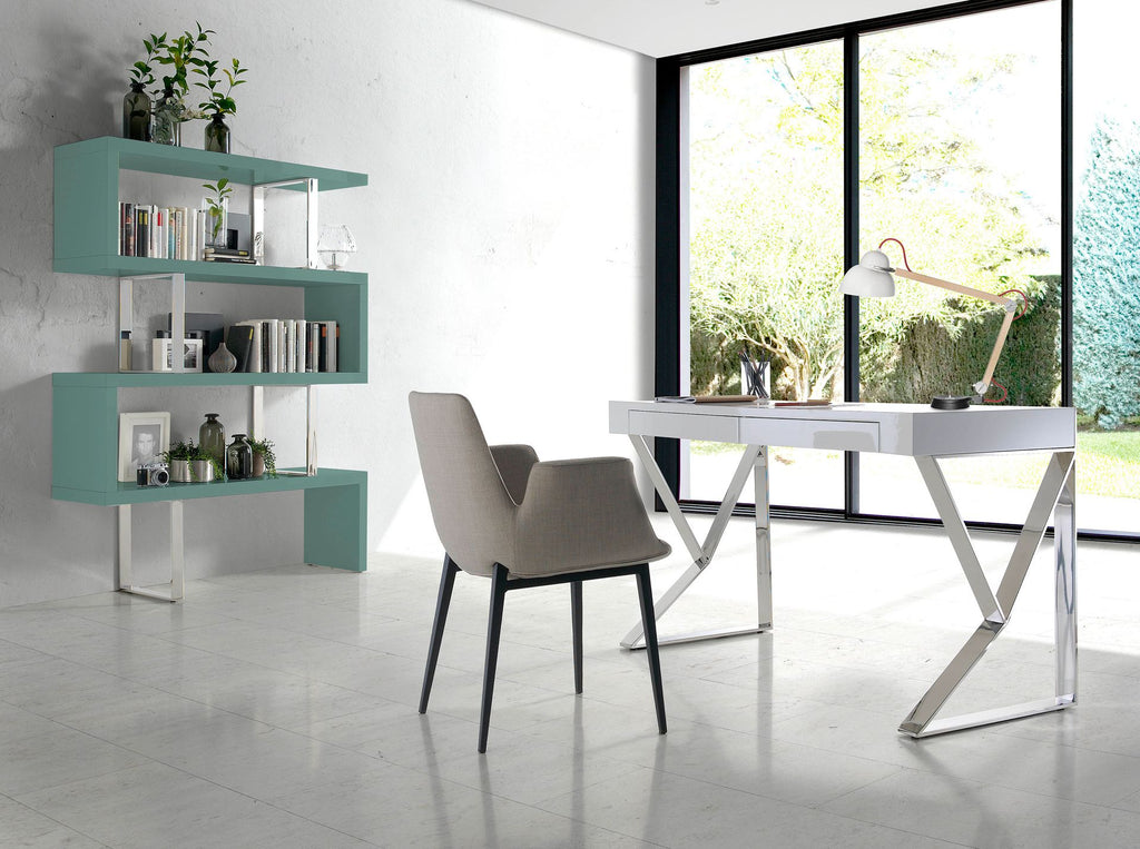 Angel Cerdá Grey fabric chair